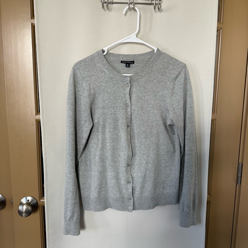 J. Crew Light Gray Women's Cardigan
